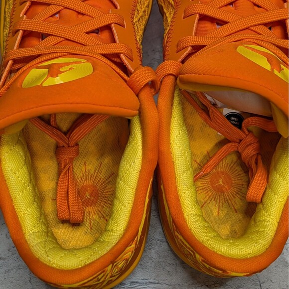 Air Jordan 38 Low Women's 8.5, Men's 7 Dearica Hamby Sunshine Shoes FV3945-700 - Picture 9 of 12